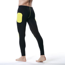 New Men Modal Long Johns Pants Splice Trousers Thermal Underwear Bottoms M L XL J4U66