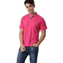 New Men POLO Shirts Tops Tees Short Sleeve Turn-Down Collar M-XXXL Homme Brand Clothing J4U66