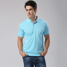 New Men POLO Shirts Tops Tees Short Sleeve Turn-Down Collar M-XXXL Homme Brand Clothing J4U66