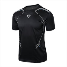 New Men T-shirt Fitness Quick Dry Casual Stretch Top Tee Shirt M/L/XL/2XL Tshirt Homme J4U66