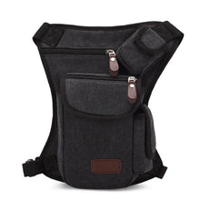 Men's Canvas Hip Belt Bum Fanny Pack Waist Multifunction Leg Bag men women travel Waist Bag Money Belt Bag bolso cintura J4U66