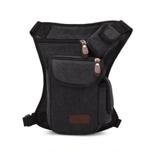 Men's Canvas Hip Belt Bum Fanny Pack Waist Multifunction Leg Bag men women travel Waist Bag Money Belt Bag bolso cintura J4U66