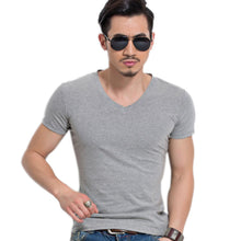 Mens Tops Tees Short Sleeve t shirt Man,Men's T-shirt men's  v neck T shirt men J4U66