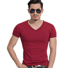 Mens Tops Tees Short Sleeve t shirt Man,Men's T-shirt men's  v neck T shirt men J4U66