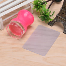 Nail Art Stamping Stamper Scraper Image Plate Plastic Manicure Print Tool DIY Stencils Nail Image Mold jinshop  J4U66