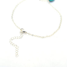 Nice Turquoise Beads Silver Chain Anklet Ankle Bracelet Foot Jewelry  J4U66