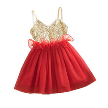 Princess Girls Kids Baby Sequins Wedding Tulle Tutu Dress Sundress Toddler Girl Party Dress J4U66