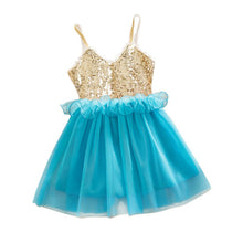 Princess Girls Kids Baby Sequins Wedding Tulle Tutu Dress Sundress Toddler Girl Party Dress J4U66