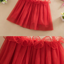 princess girls kids baby sequins wedding tulle tutu dress sundress girl party dress J4U66