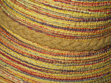 korean style women beach foldable straw sunhat rainbow sunbonnet for lady womens sunhats J4U66