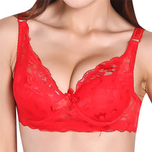 push up bras for women underwire padded up embroidery lace bra 32 40b brassiere J4U66