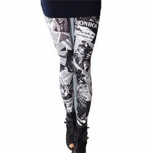 Quality Novelty Pretty Long Leggings Dot Britain Flag Pattern Leggings Fall Slim Leggings Women Ladies One Size J4U66