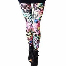 Quality Novelty Pretty Long Leggings Dot Britain Flag Pattern Leggings Fall Slim Leggings Women Ladies One Size J4U66