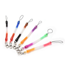 Retractable telephone cord key chain mobile phone chain plastic keychain tool elastic rope rope J4U66