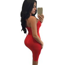 sexy club dress women bodycon dress halter lace up hollow out bandage dress solid party dresses black red brown J4U66