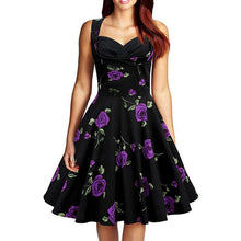New Sexy Lady Elegant Women V-Neck High Waist Sleeveless Casual Party Solid Midi Pleated Dress J4U66