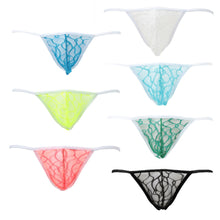 sexy mens bikini mesh briefs underpants thong sheer underwear u convex pouch low waist underwear J4U66