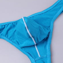 New Sexy Men's Combed Cotton Smooth Thong Underpants G-string Underwear S M L J4U66