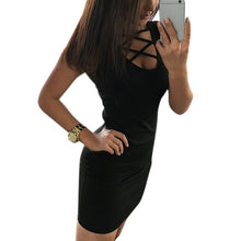 sexy net women sleeveless bandage bodycon cute sheath dresses evening party push up club pink black white dress J4U66