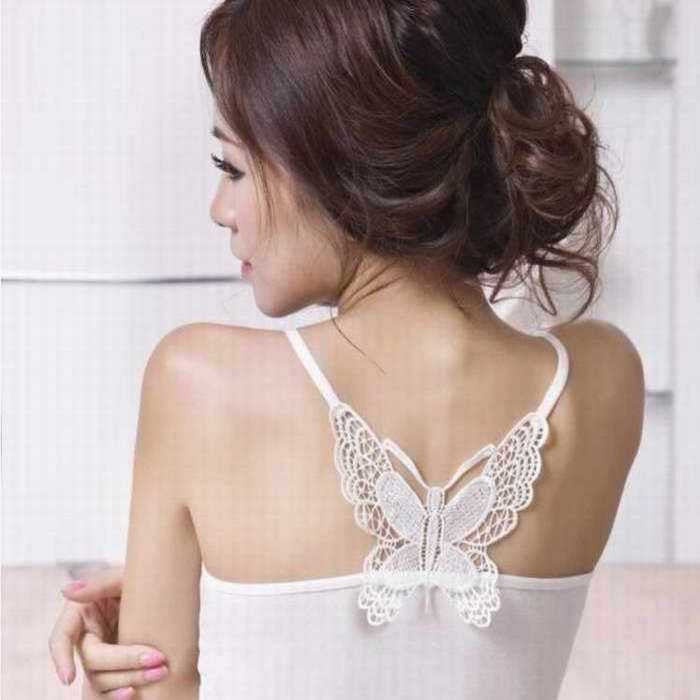 Sexy Prevent Exposed Wrapped ChBowknot strapless ChPad &  J4U66