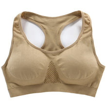 sexy bra for women hollow breathable padded seamless top vest J4U66