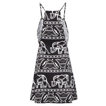 Sexy Style Women Work Sexy Abobe Knee Dress Spaghetti Strap Dresses Elephant Sleeveless J4U66