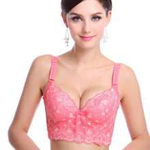 Sexy Underwire Push Up Lace Bra Brassiere Bras for 34 36 38 40 Cup Size B 16PY J4U66