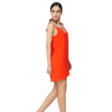sexy women chiffon dress solid v neck spaghetti strap casual boho dresses plus size beach dress vestidos J4U66