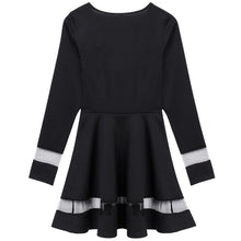 New Sexy Women Long Sleeve Bodycon Casual Party Evening Short Mini Dresses  J4U66