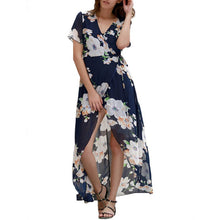 sexy women long maxi floral boho evening party dress beach dresses sundress J4U66