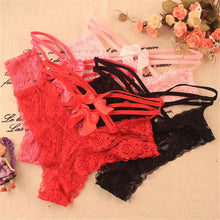 Sexy Women's Lingerie Lace Bow-knot Briefs Underwear Panties Ladies Knickers 4 Colors J4U66