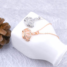 Silver Gold Plated Pendant Necklaces Rhinestone Crystal Crown Necklace Classic Chokers Necklace Jewelry For Women J4U66
