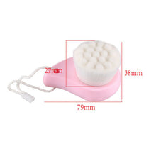 New Soft Mild Fiber Facial Face Deep Cleansing Clean Wash Pore Care Brush Head J4U66