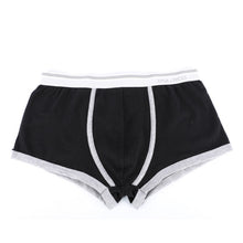 Soft Pouch Men's Sexy Bulge Boxers Shorts Cotton Solid Underwear Trunks Homme J4U66