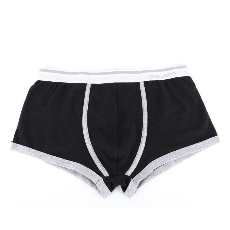Soft Pouch Men's Sexy Bulge Boxers Shorts Cotton Solid Underwear Trunks Homme J4U66