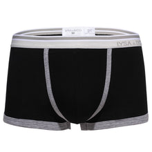 Soft Pouch Men's Sexy Bulge Boxers Shorts Cotton Solid Underwear Trunks Homme J4U66