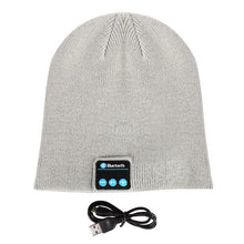Soft Warm Beanie Hat Wireless Bluetooth Smart Cap Headphone Headset Speaker Mic PY1 J4U66
