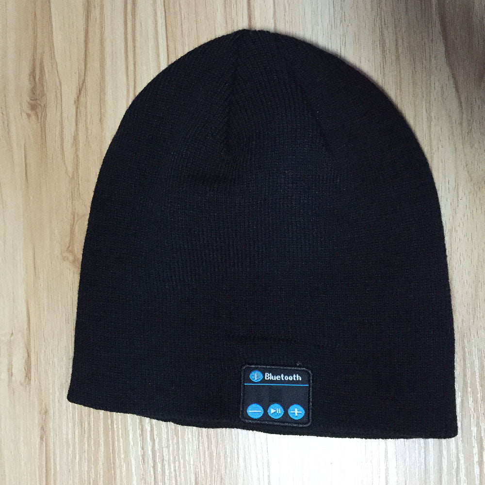 Soft Warm Beanie Hat Wireless Bluetooth Smart Cap Headphone Headset Speaker Mic PY1 J4U66