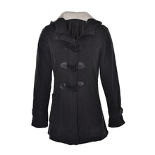 Women Trench CoatWomen's Overcoat Long Hooded Coat Zipper Horn Button Outwear Cloaks for Woman J4U66
