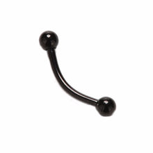 Stainless Steel Curved Barbell Ball Eyebrow Ring Eyebrow Piercing Nose Lip Tongue Ring S 4 Colors Body Jewelry J4U66