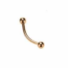 Stainless Steel Curved Barbell Ball Eyebrow Ring Eyebrow Piercing Nose Lip Tongue Ring S 4 Colors Body Jewelry J4U66