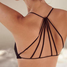 Women Strappy Bra Back Straps Cross Tank Top Trend All Match Crop Top Sexy Top Tiras Costas  J4U66