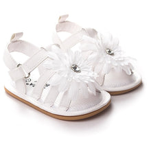 New Cute Baby Girls Sandals Princess Flowers Toddlers Kids Shoe Girl Shoes Kids First Walkers J4U66