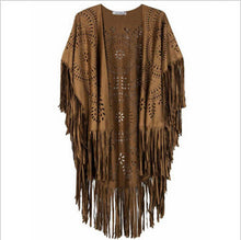Coat Shawl Beige Cream Floral Cut Out Asymmetric Fringe Tasseled Kimono Cover J4U66