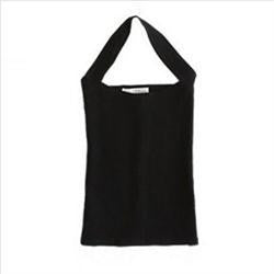 Sexy Cotton Halter Neck Sleeveless Vest Tank Backless Crop Top Strapless Bottoming Sheath Slim Vest For Women Ladie J4U66