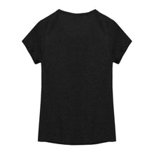 Style Three Monkey Cartoon Tops Black Women O-neck Kawaii T shirts Punk Harajuku Short Sleeve Casual T-shirt J4U66