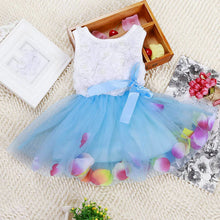 New Toddler Baby Kids Girls Princess Party Tutu Lace Bow Flower Dresses Clothes  J4U66