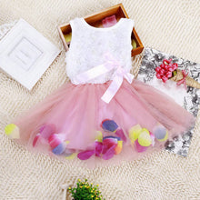 New Toddler Baby Kids Girls Princess Party Tutu Lace Bow Flower Dresses Clothes  J4U66