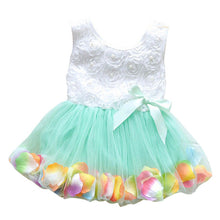 New Toddler Baby Kids Girls Princess Party Tutu Lace Bow Flower Dresses Clothes  J4U66