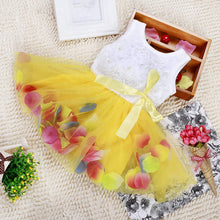 New Toddler Baby Kids Girls Princess Party Tutu Lace Bow Flower Dresses Clothes  J4U66